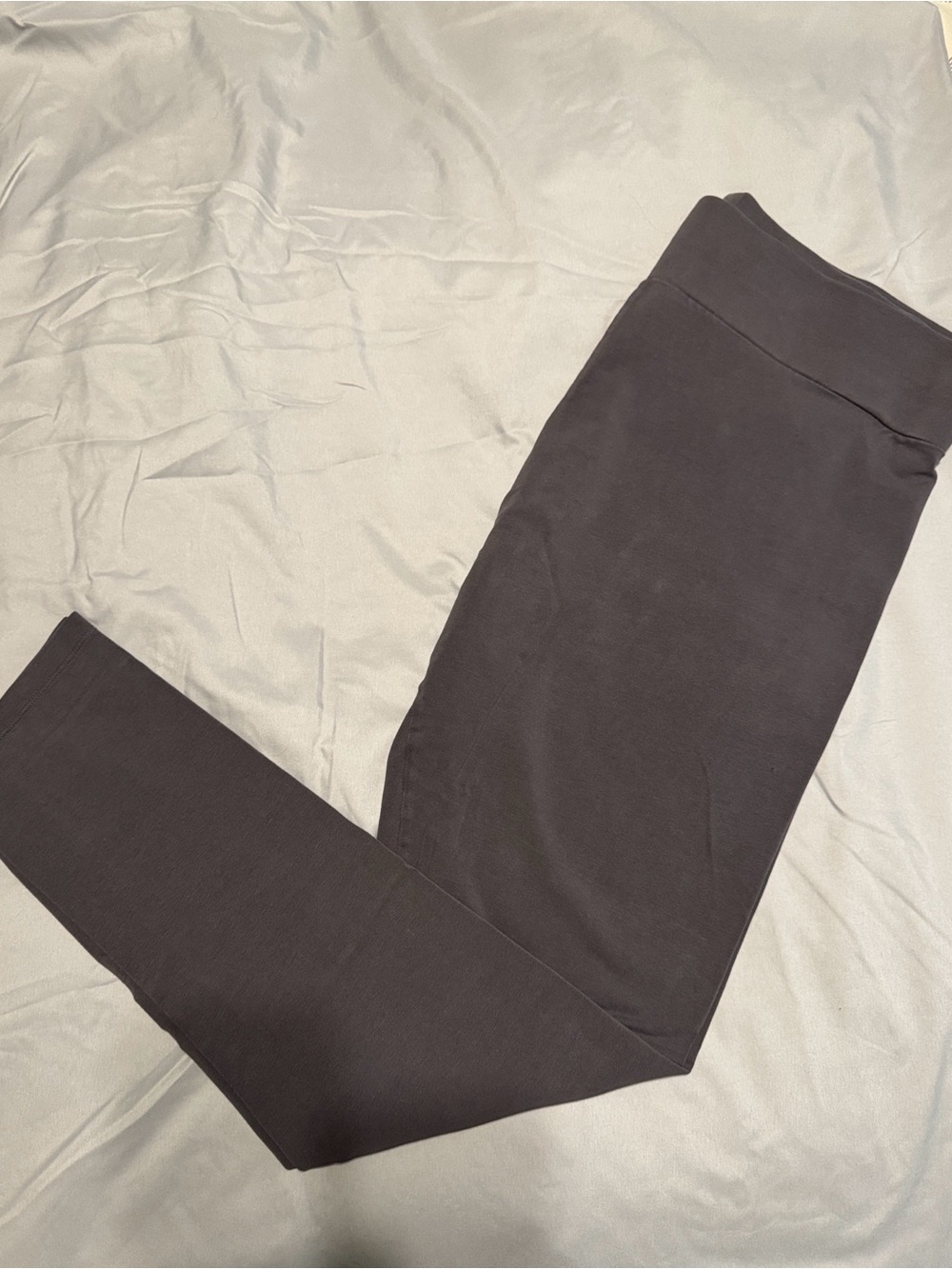 LOGO by Lori Goldstein Leggings in Medium Gray - Bundle and Save!